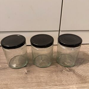 Apothecary Jars Set of 3